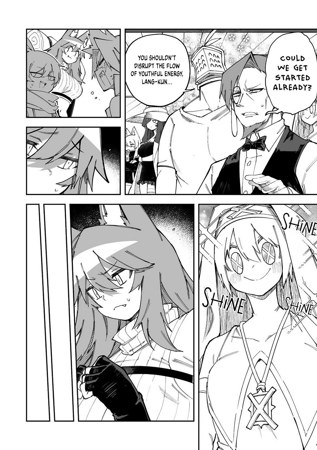 Shiboritoranaide, Onna Shounin-san chapter 58.2 page 12