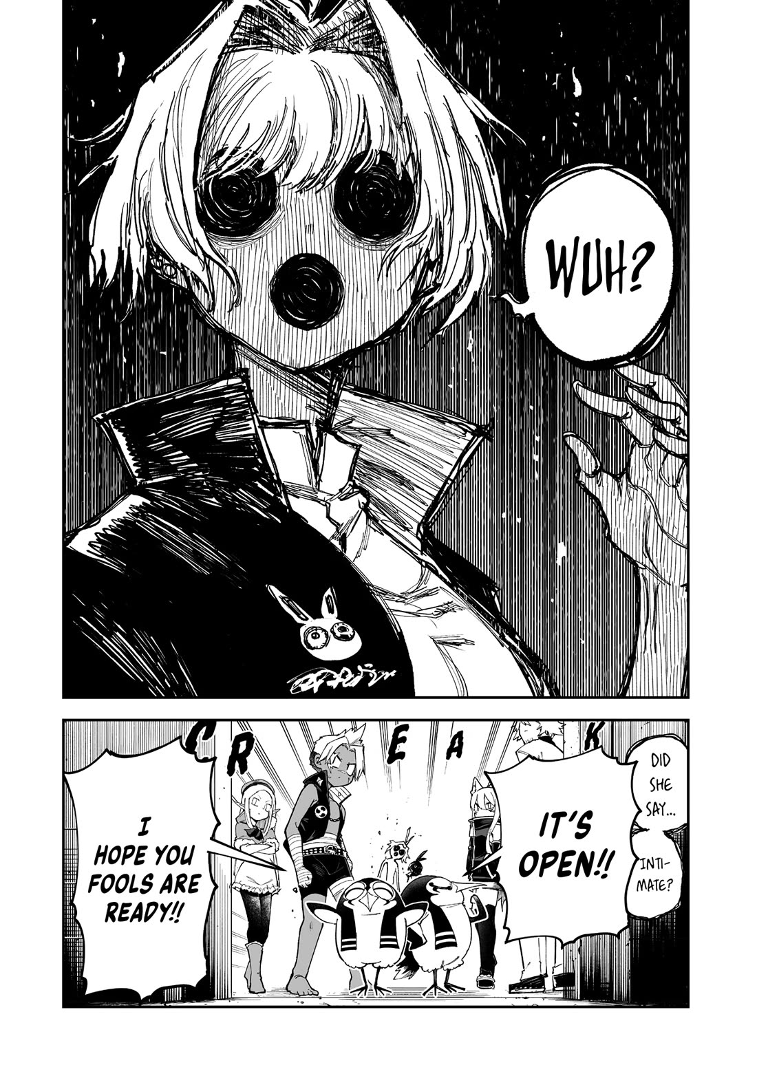 Shiboritoranaide, Onna Shounin-san chapter 59.1 page 10