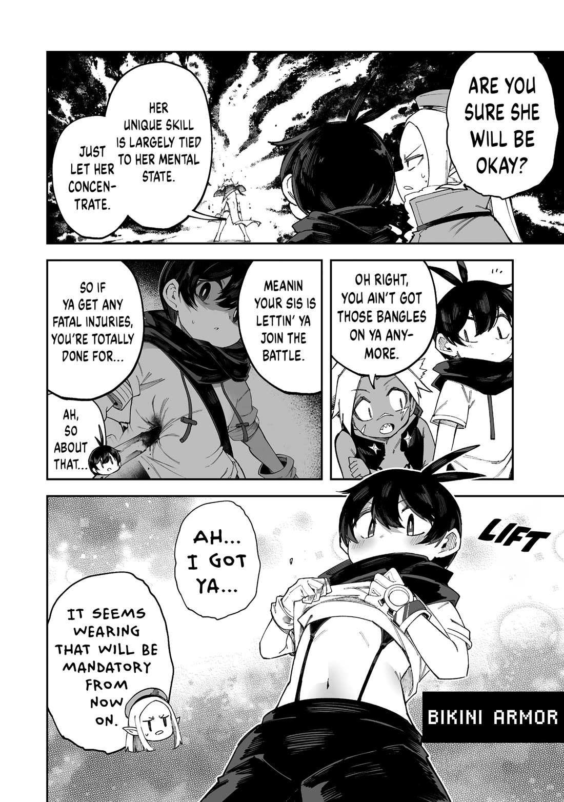 Shiboritoranaide, Onna Shounin-san chapter 59.1 page 8