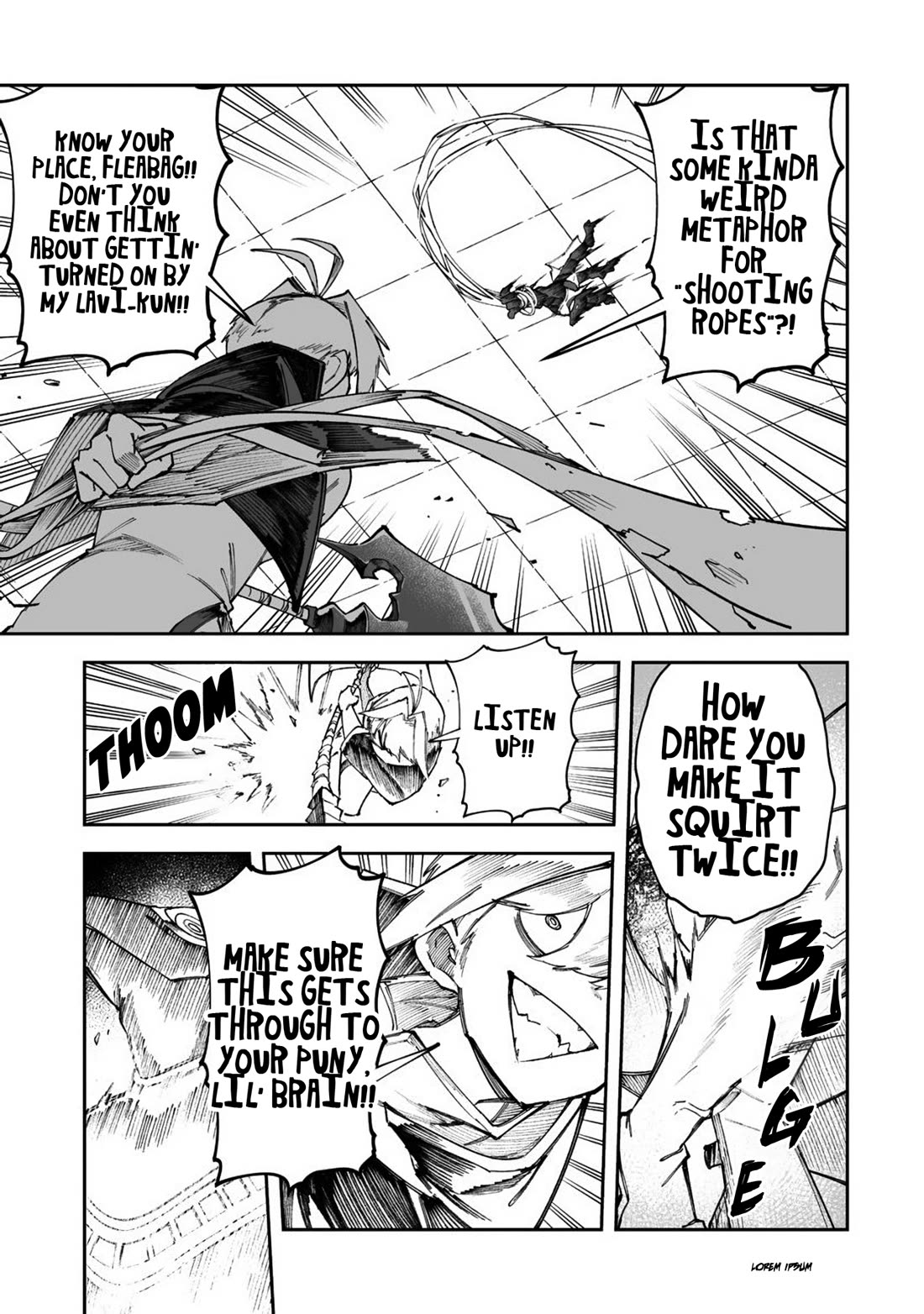 Shiboritoranaide, Onna Shounin-san chapter 59.2 page 14