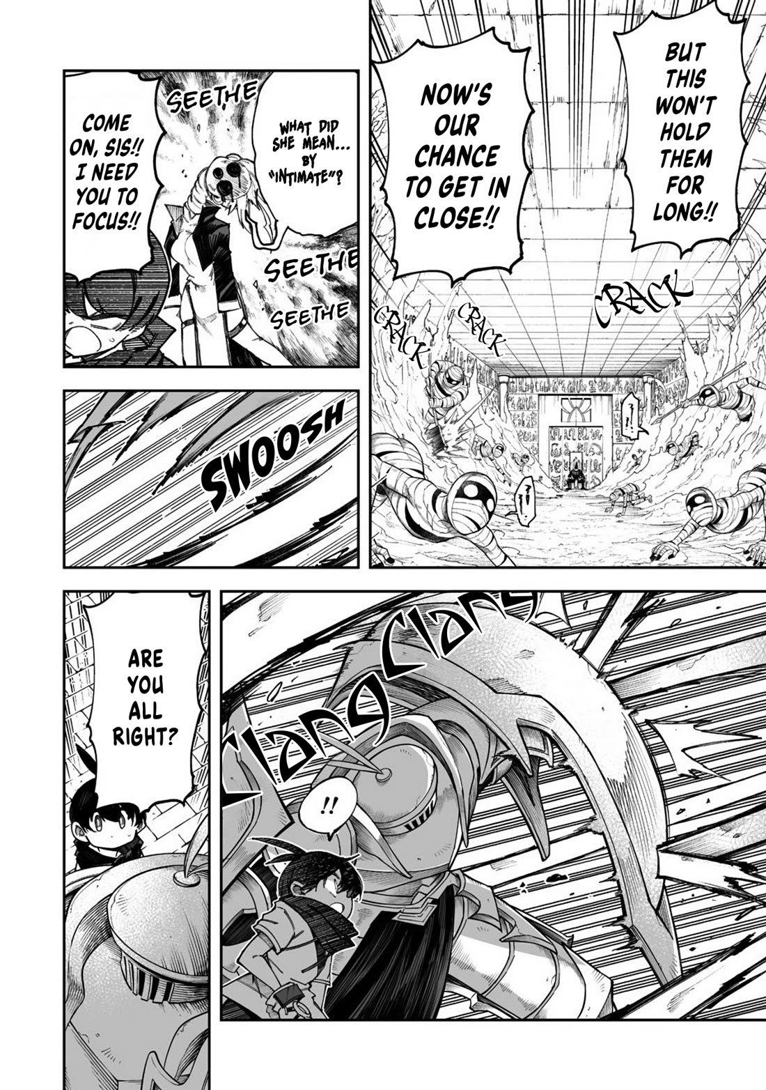 Shiboritoranaide, Onna Shounin-san chapter 59.2 page 3