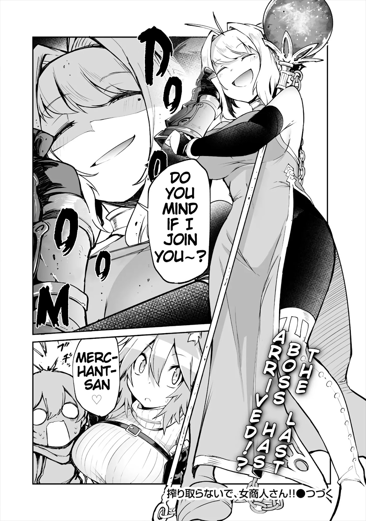 Shiboritoranaide, Onna Shounin-san chapter 6.2 page 10