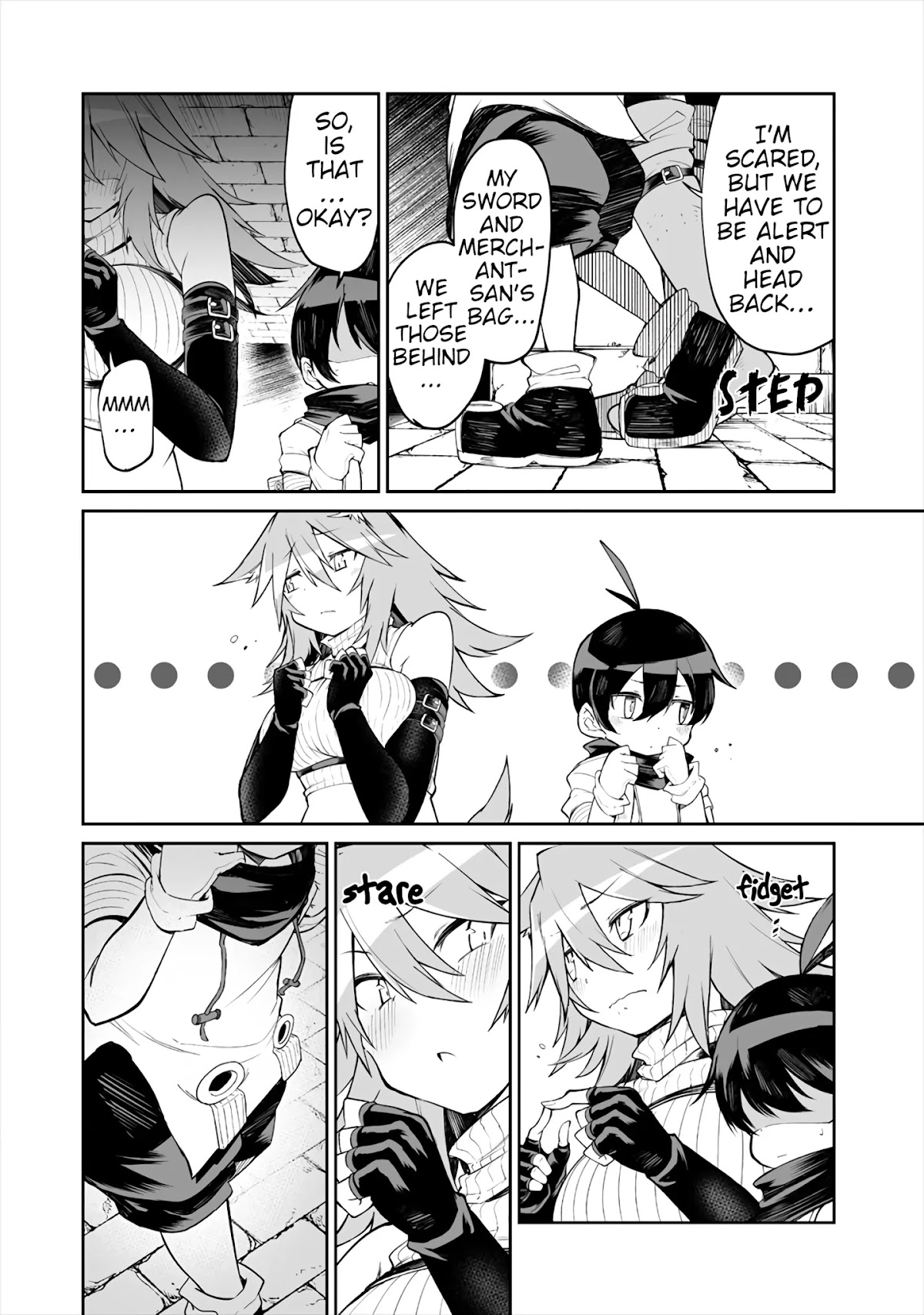 Shiboritoranaide, Onna Shounin-san chapter 6.2 page 8