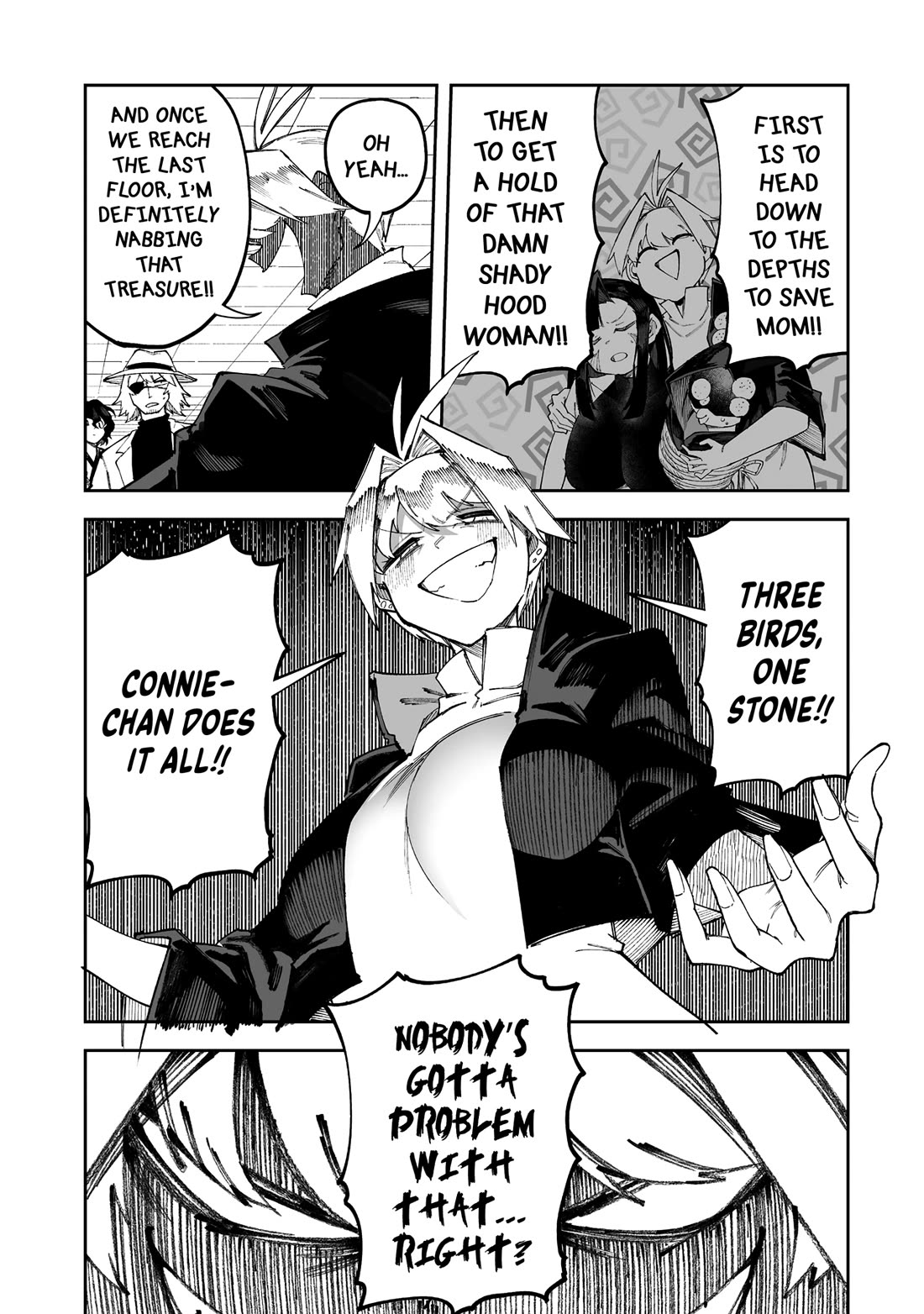 Shiboritoranaide, Onna Shounin-san chapter 60.2 page 1