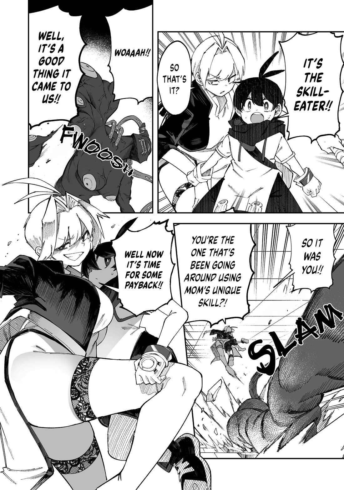 Shiboritoranaide, Onna Shounin-san chapter 60.2 page 5