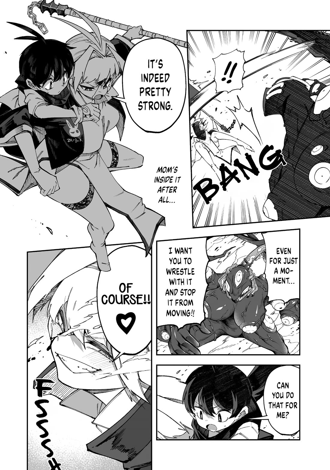 Shiboritoranaide, Onna Shounin-san chapter 61.1 page 4