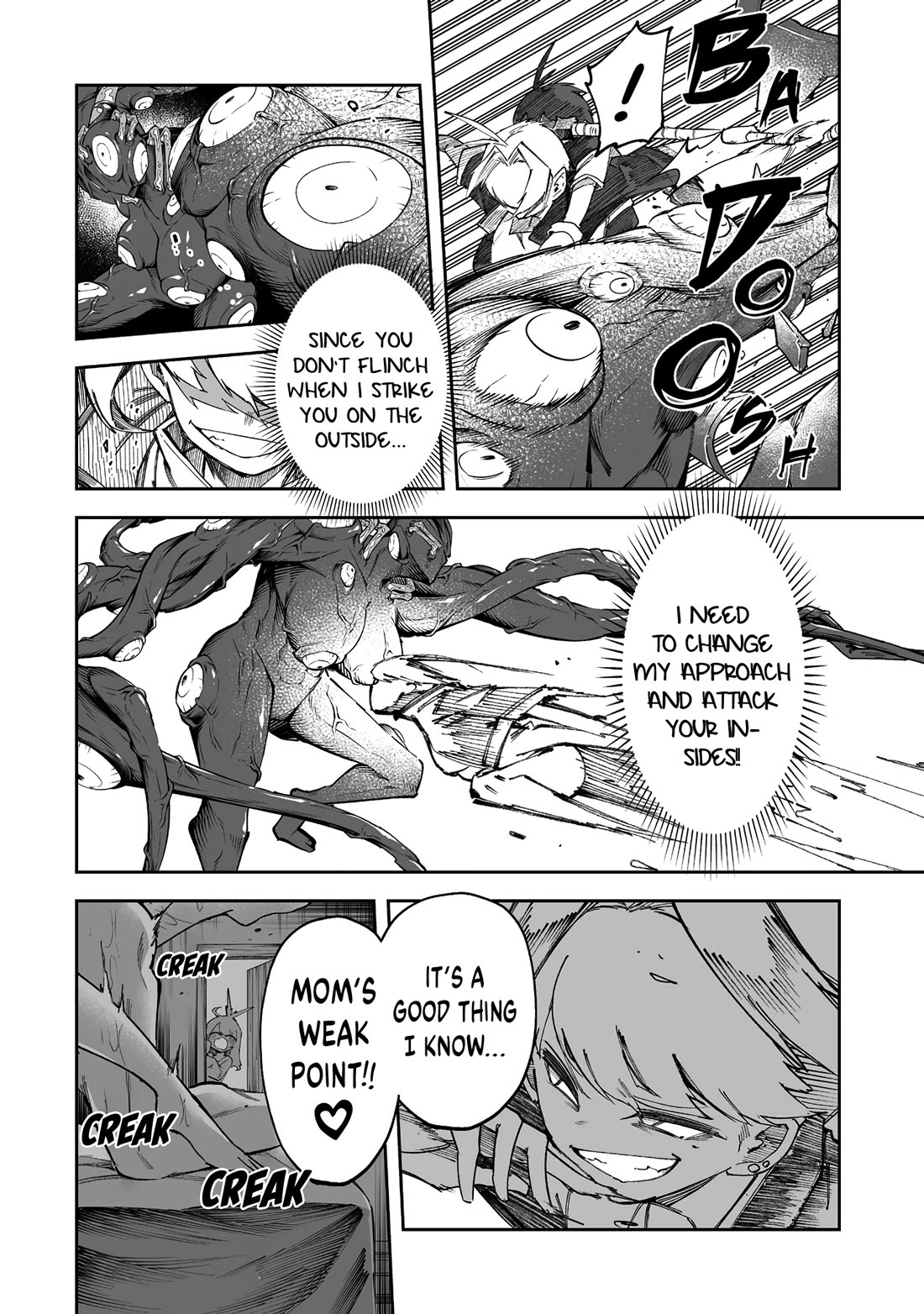 Shiboritoranaide, Onna Shounin-san chapter 61.1 page 8