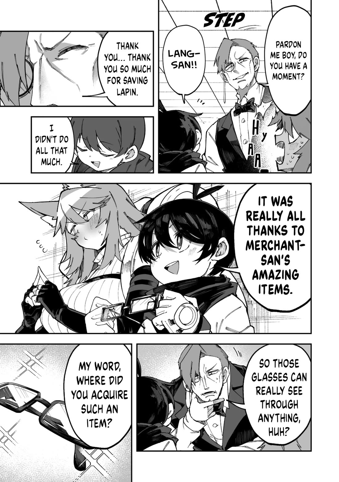 Shiboritoranaide, Onna Shounin-san chapter 61.2 page 11