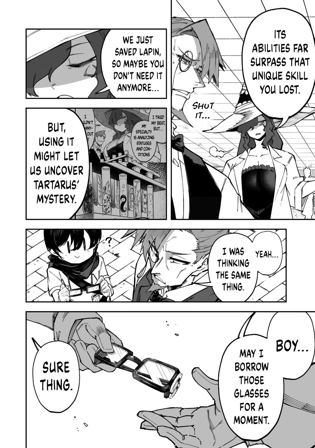 Shiboritoranaide, Onna Shounin-san chapter 61.2 page 12