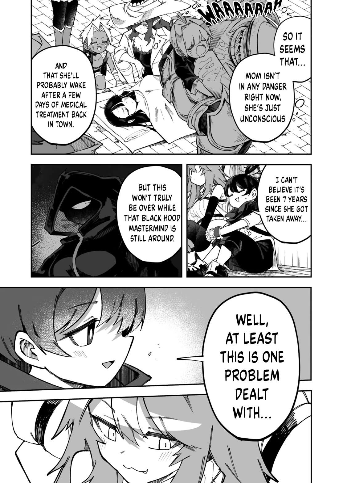 Shiboritoranaide, Onna Shounin-san chapter 61.2 page 7