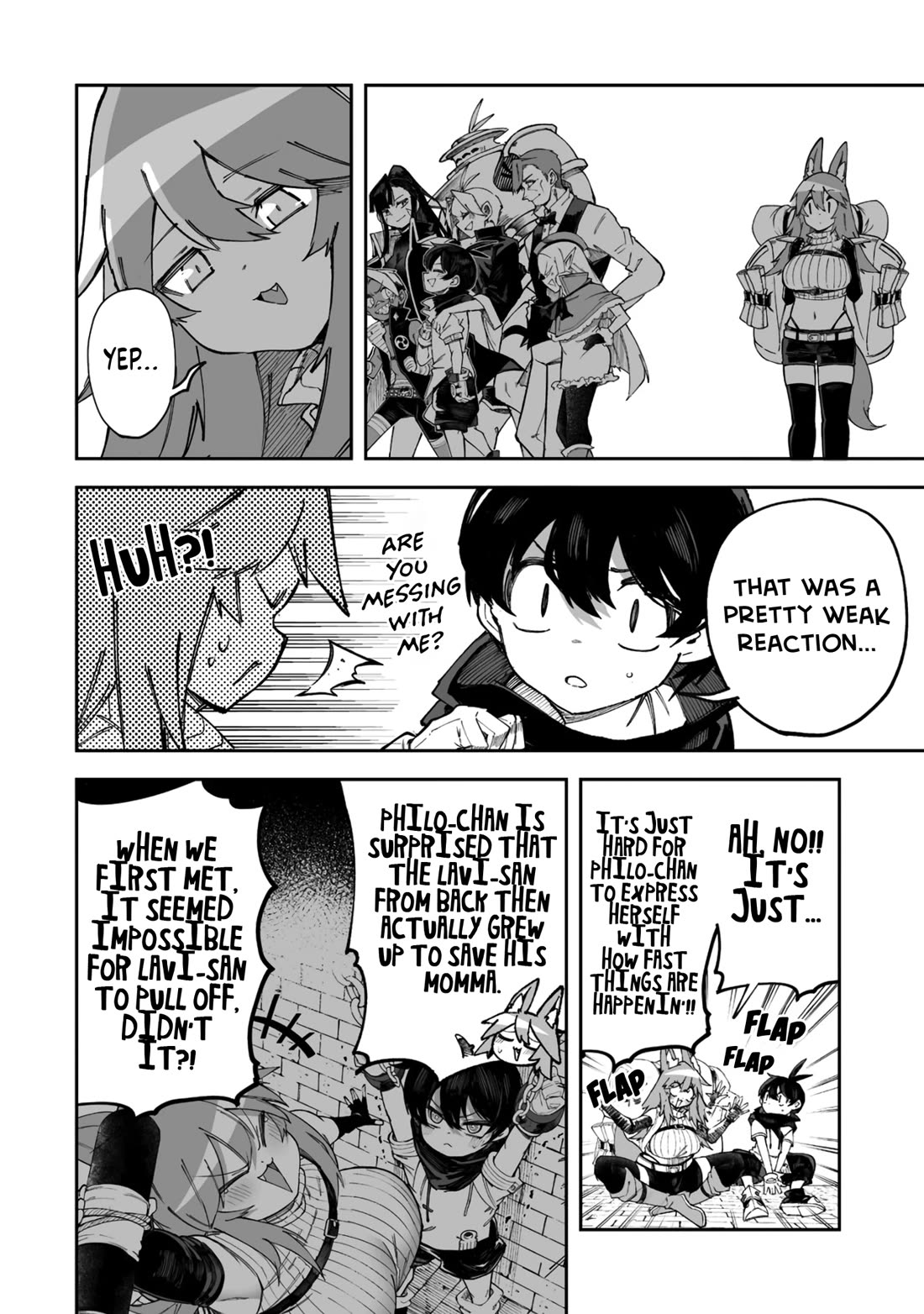 Shiboritoranaide, Onna Shounin-san chapter 61.2 page 8