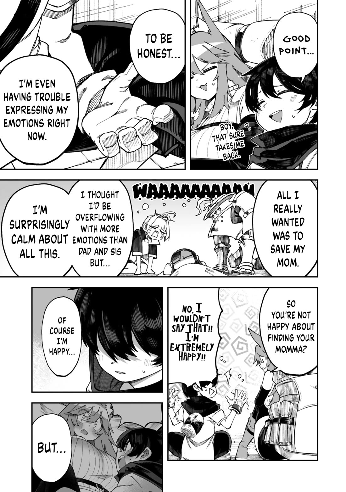 Shiboritoranaide, Onna Shounin-san chapter 61.2 page 9