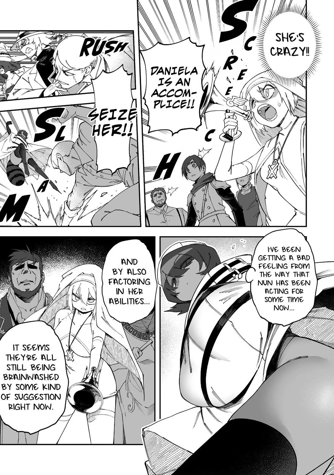 Shiboritoranaide, Onna Shounin-san chapter 62.2 page 10