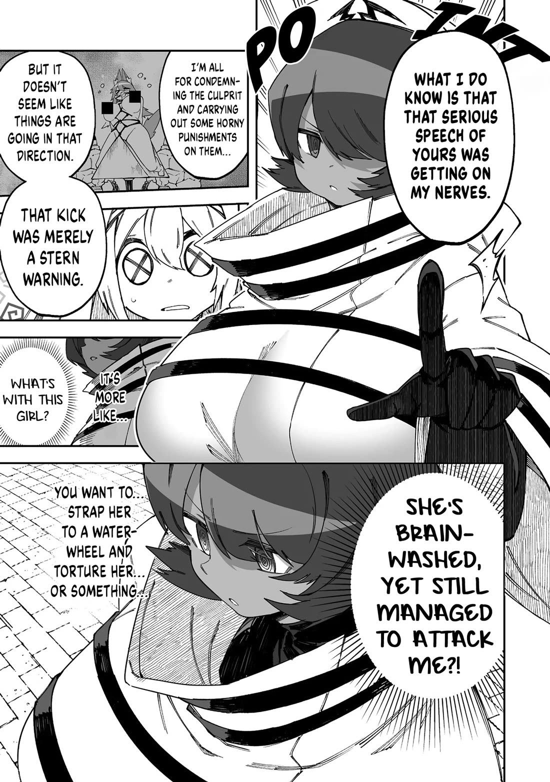 Shiboritoranaide, Onna Shounin-san chapter 62.2 page 8