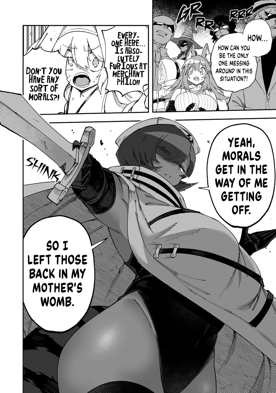 Shiboritoranaide, Onna Shounin-san chapter 62.2 page 9