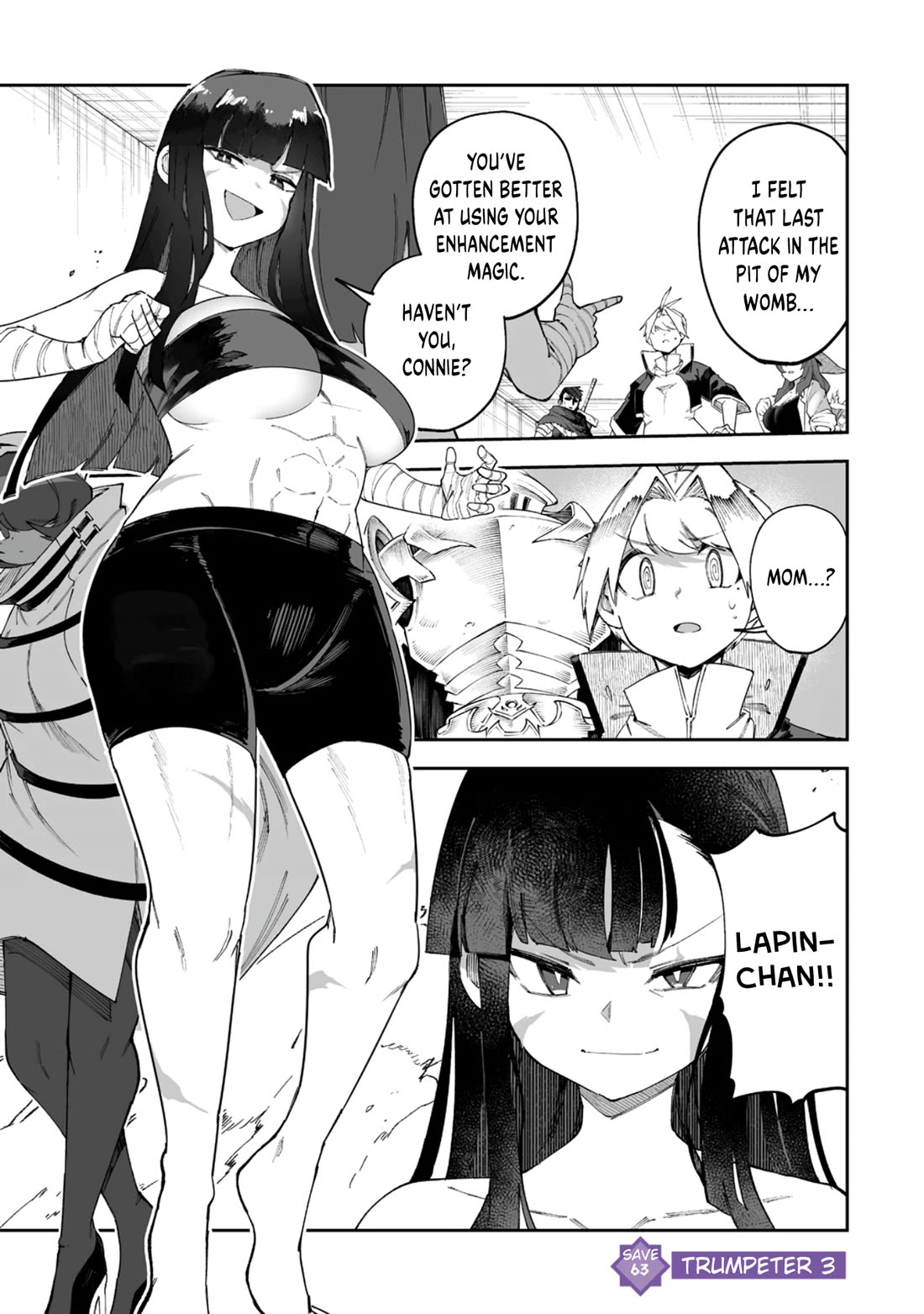 Shiboritoranaide, Onna Shounin-san chapter 63 page 1