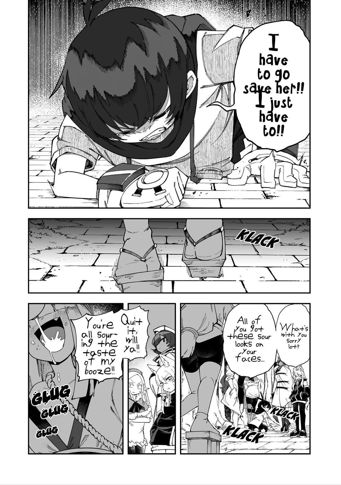 Shiboritoranaide, Onna Shounin-san chapter 64 page 12