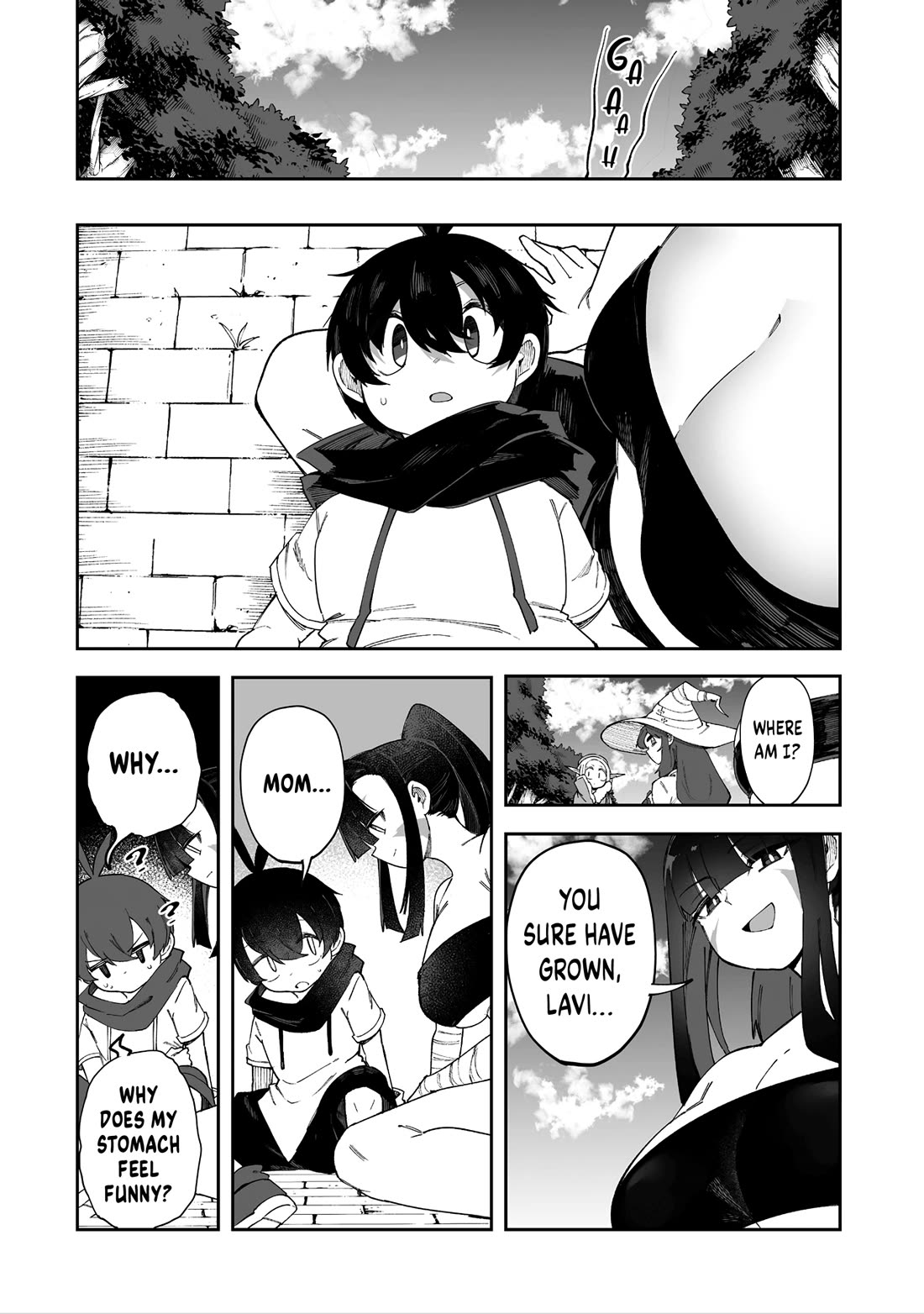Shiboritoranaide, Onna Shounin-san chapter 64 page 6