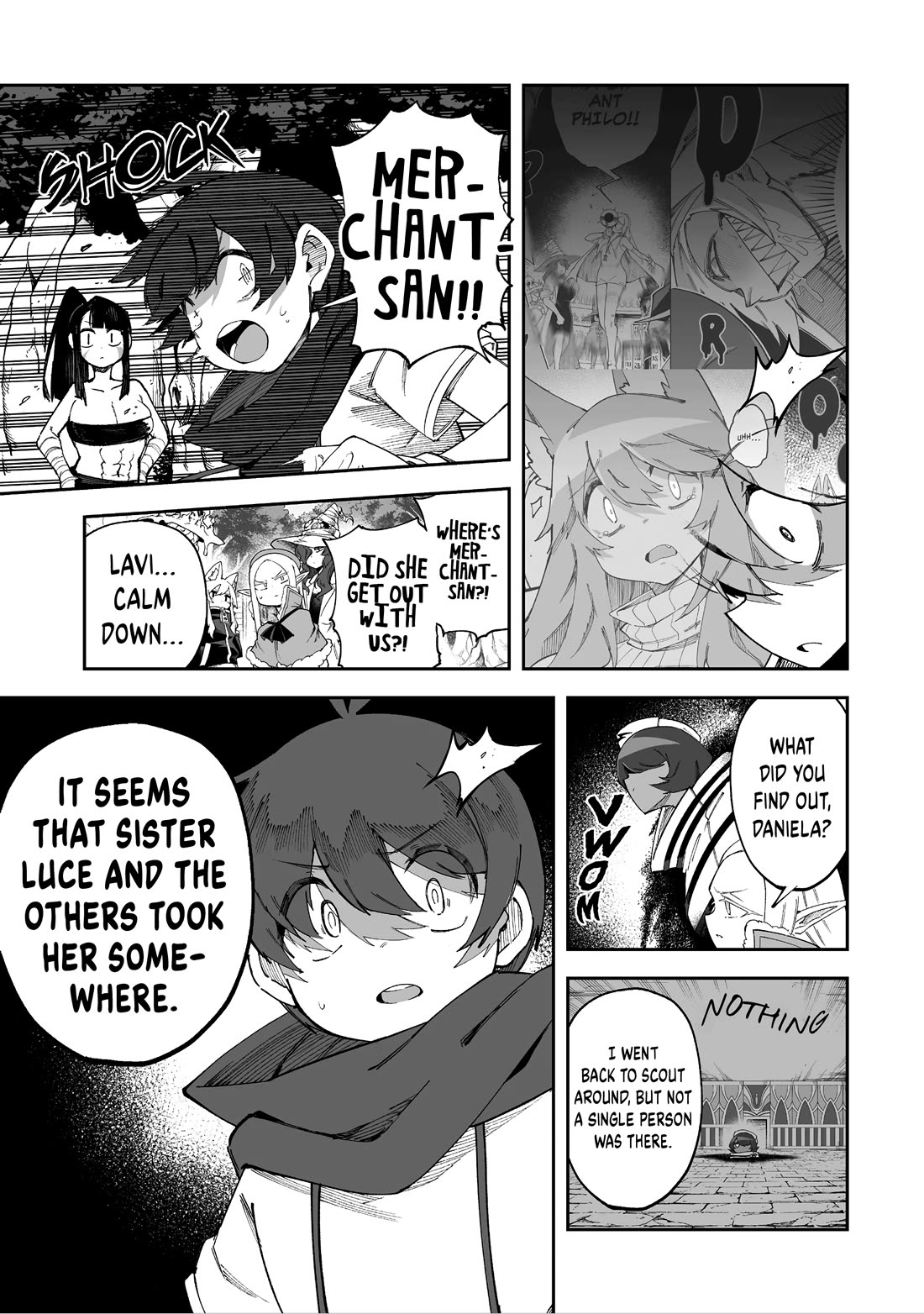 Shiboritoranaide, Onna Shounin-san chapter 64 page 7
