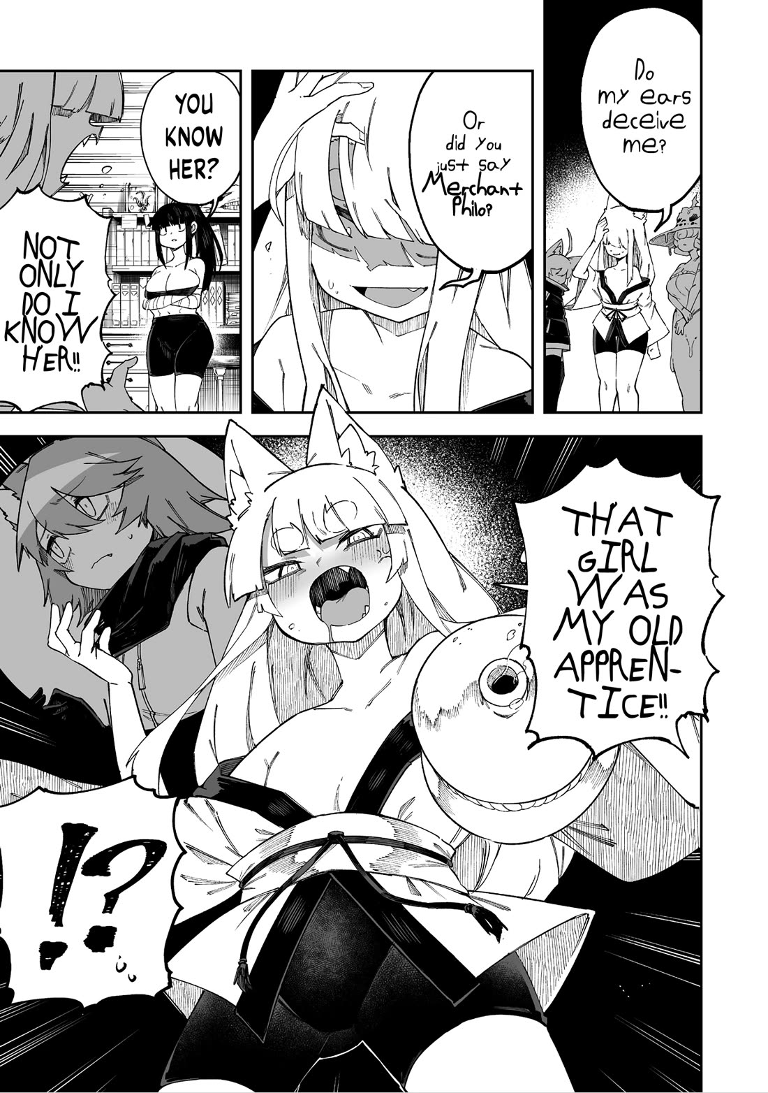 Shiboritoranaide, Onna Shounin-san chapter 65 page 7