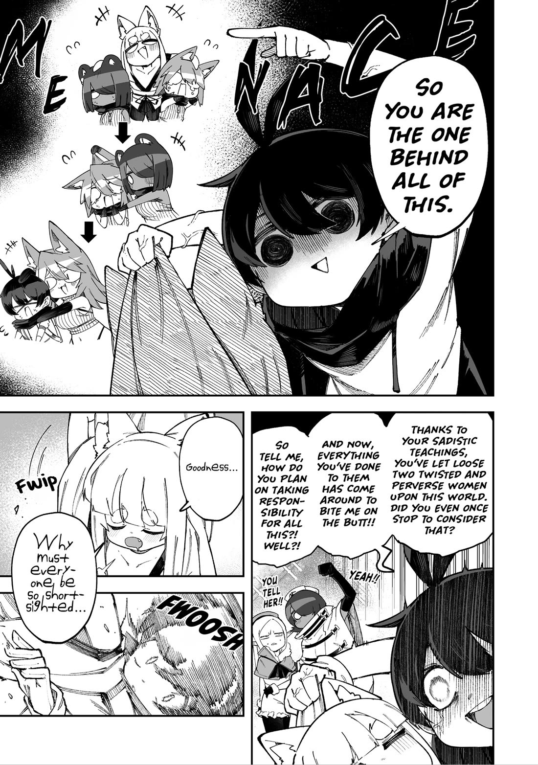 Shiboritoranaide, Onna Shounin-san chapter 66 page 3