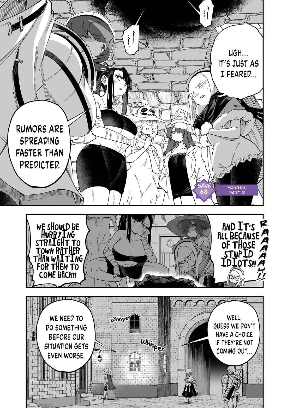 Shiboritoranaide, Onna Shounin-san chapter 68 page 1