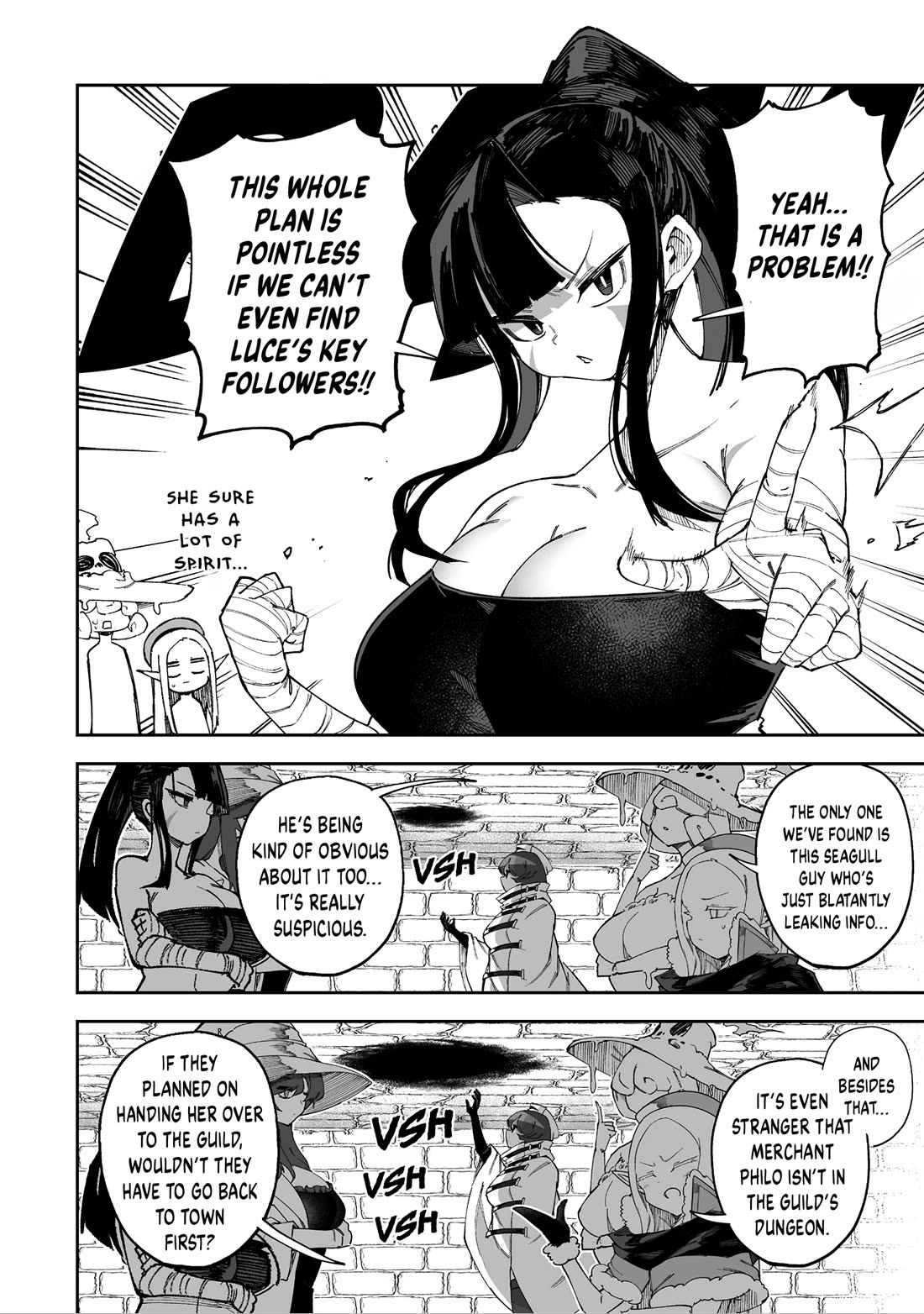 Shiboritoranaide, Onna Shounin-san chapter 68 page 4