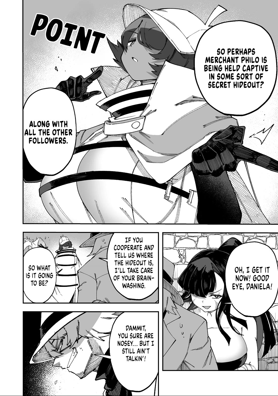Shiboritoranaide, Onna Shounin-san chapter 68 page 8