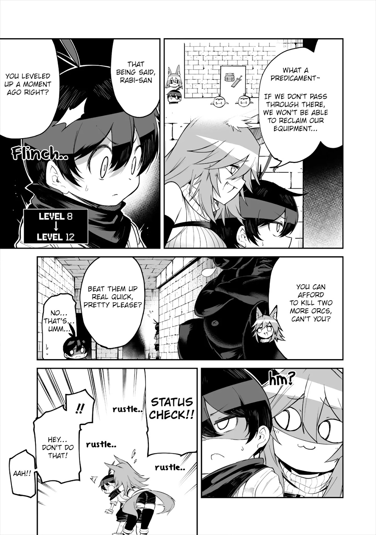 Shiboritoranaide, Onna Shounin-san chapter 8.1 page 3