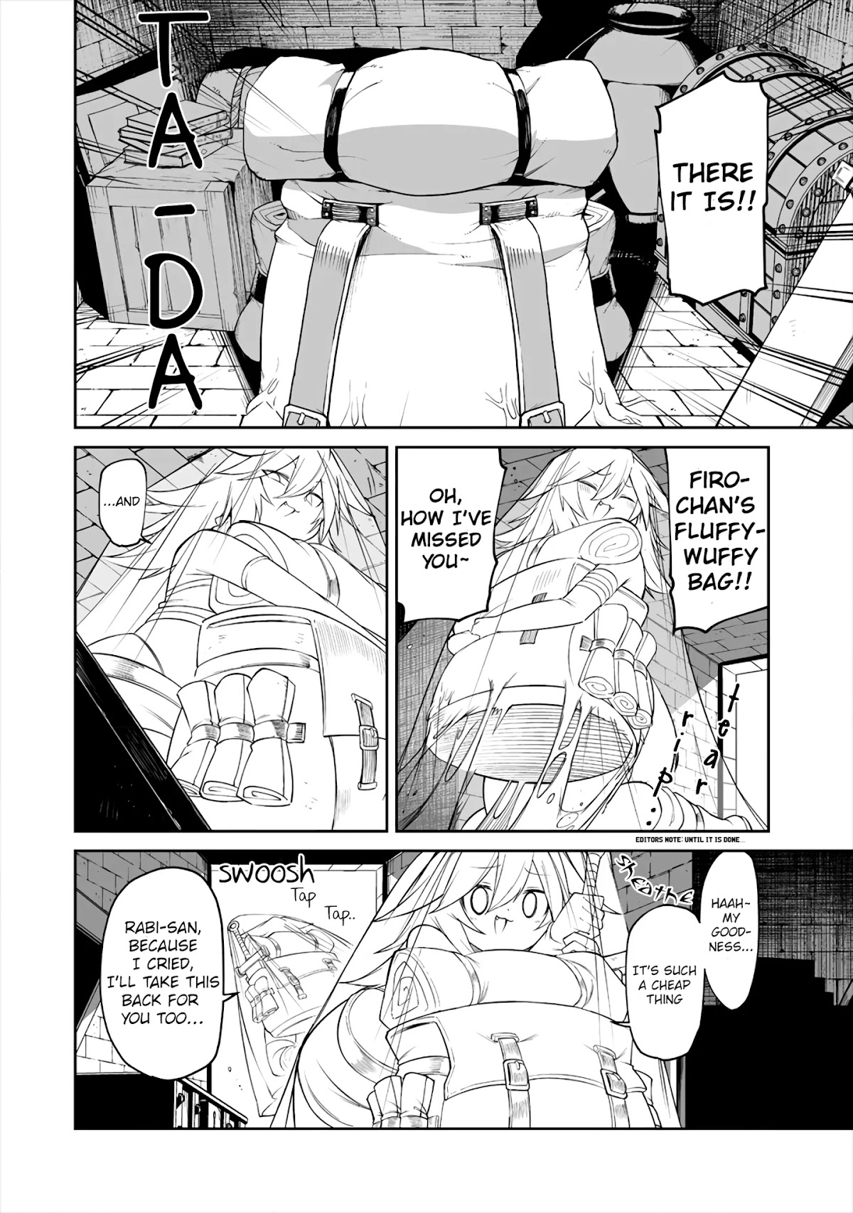 Shiboritoranaide, Onna Shounin-san chapter 8.1 page 8