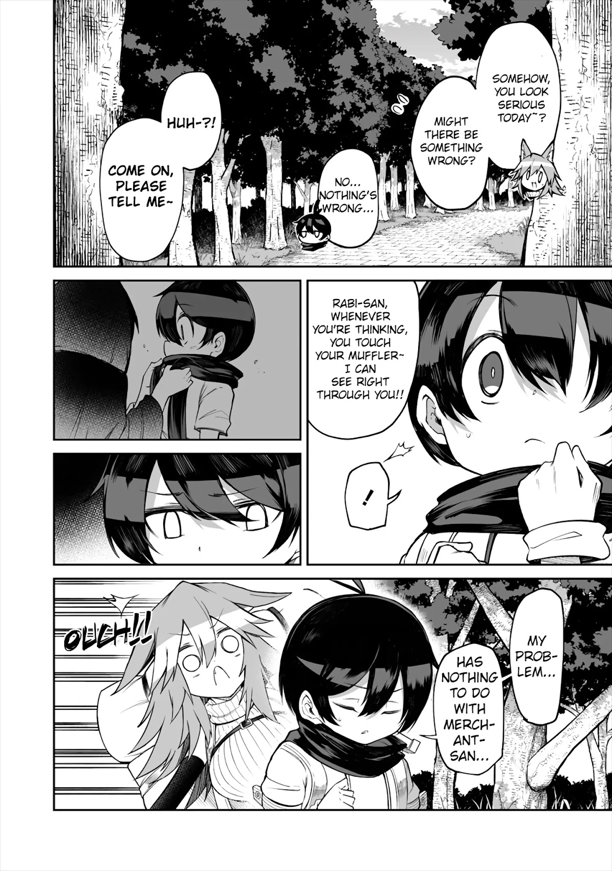 Shiboritoranaide, Onna Shounin-san chapter 9.1 page 8