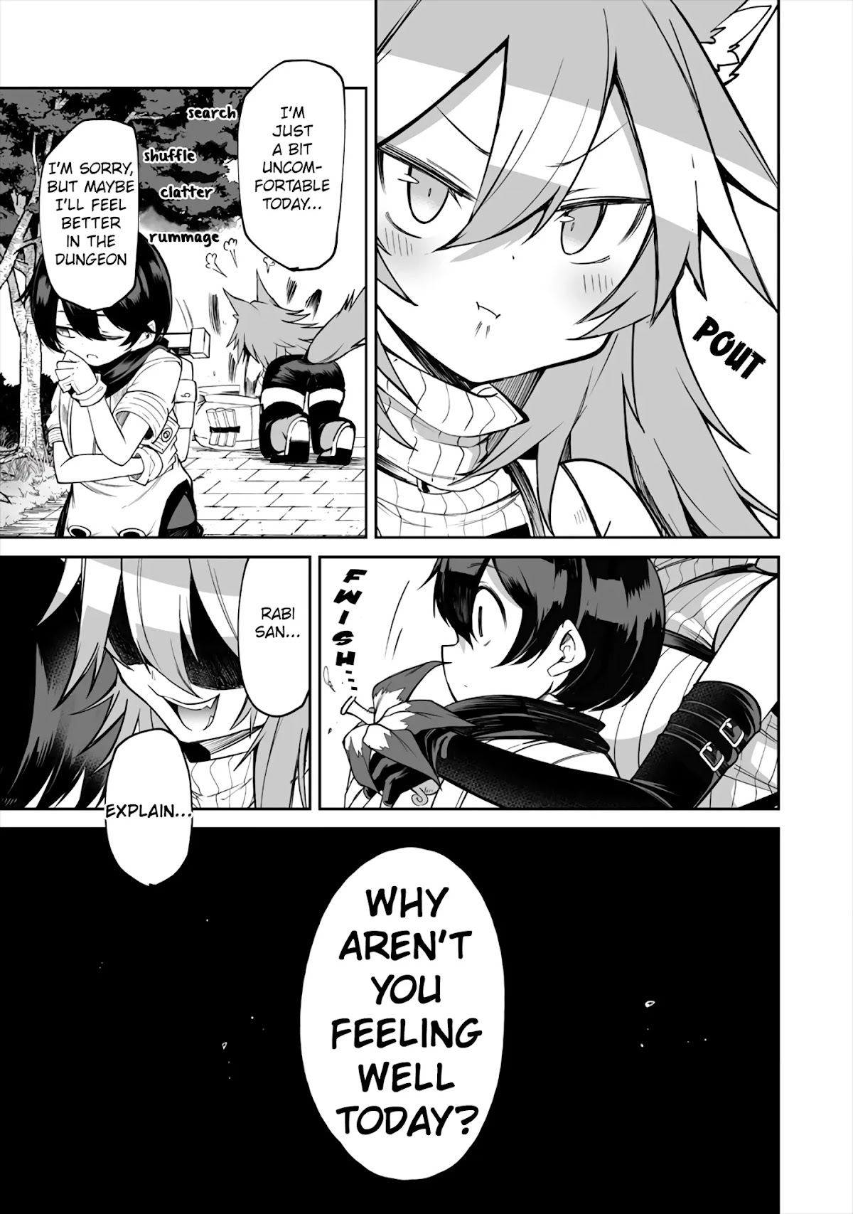 Shiboritoranaide, Onna Shounin-san chapter 9.1 page 9