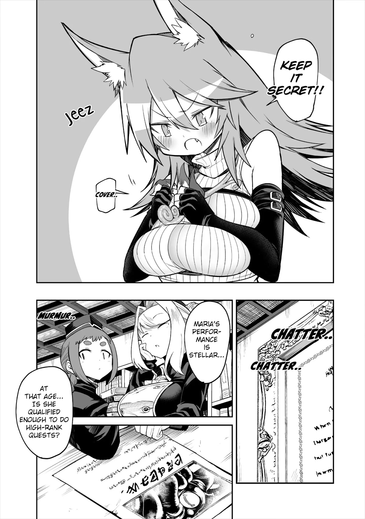 Shiboritoranaide, Onna Shounin-san chapter 9.2 page 11