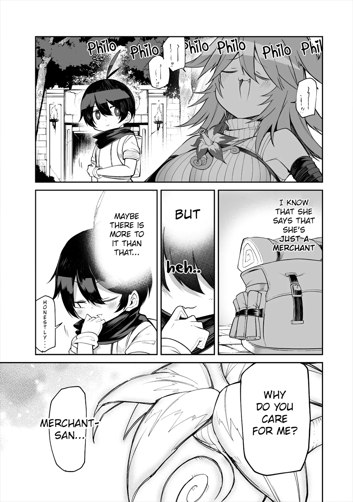 Shiboritoranaide, Onna Shounin-san chapter 9.2 page 7