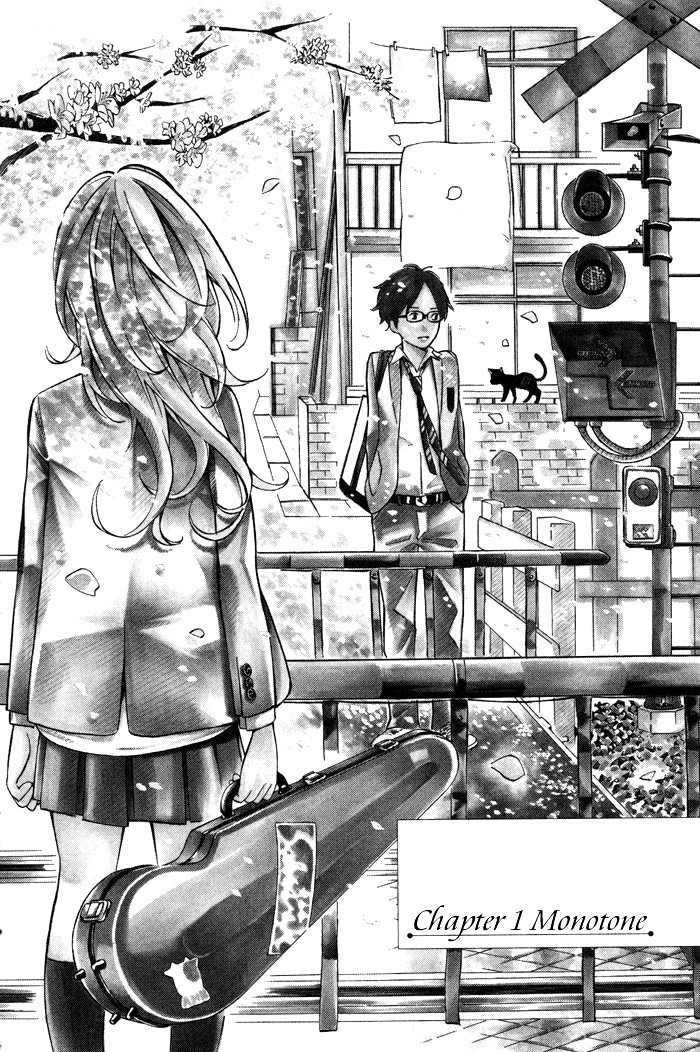 Shigatsu wa Kimi no Uso chapter 1 page 7