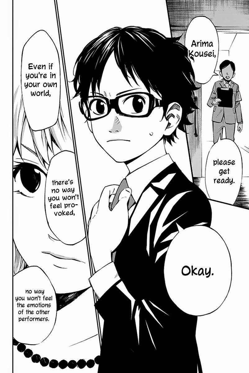 Shigatsu wa Kimi no Uso chapter 15 page 28