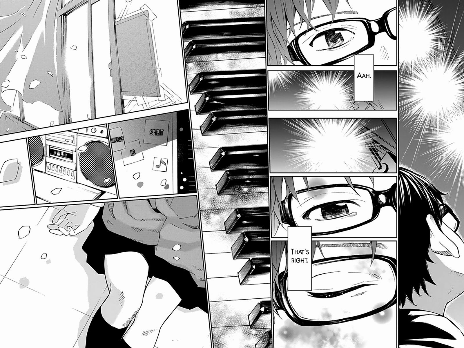 Shigatsu wa Kimi no Uso chapter 17 page 45