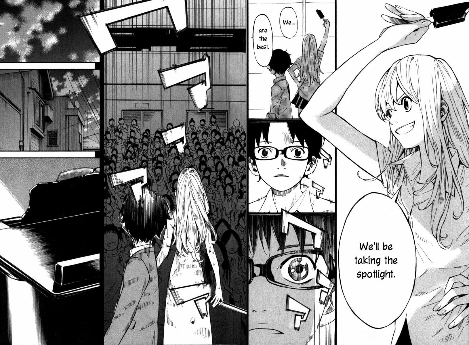 Shigatsu wa Kimi no Uso chapter 22 page 12