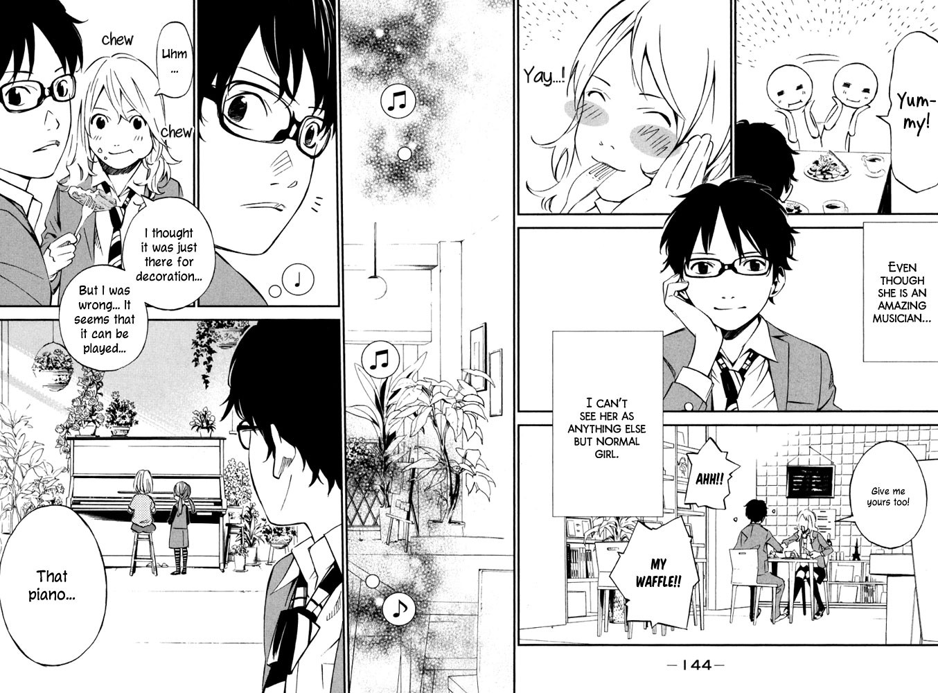 Shigatsu wa Kimi no Uso chapter 3 page 19
