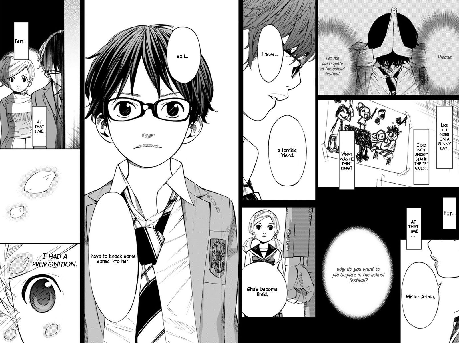 Shigatsu wa Kimi no Uso chapter 34 page 36