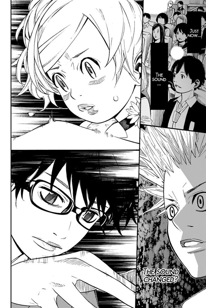 Shigatsu wa Kimi no Uso chapter 34 page 43