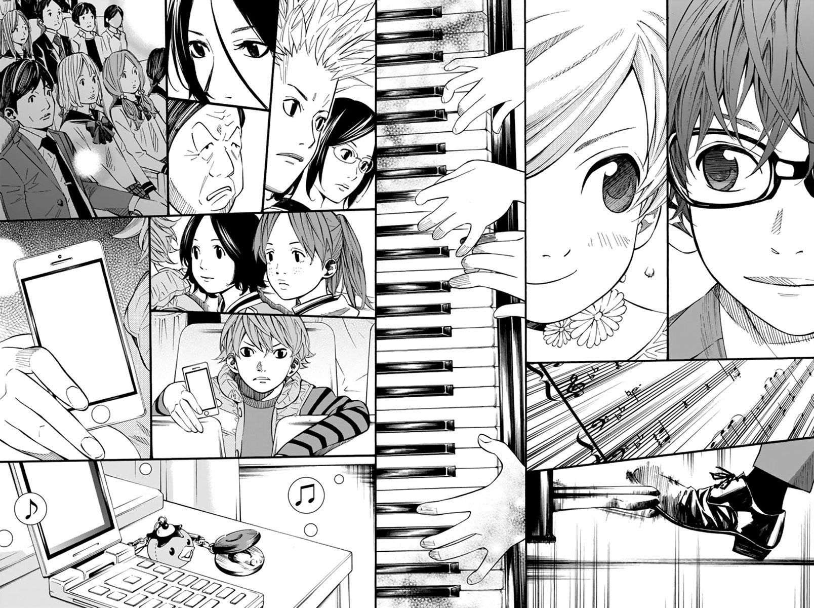 Shigatsu wa Kimi no Uso chapter 35 page 14