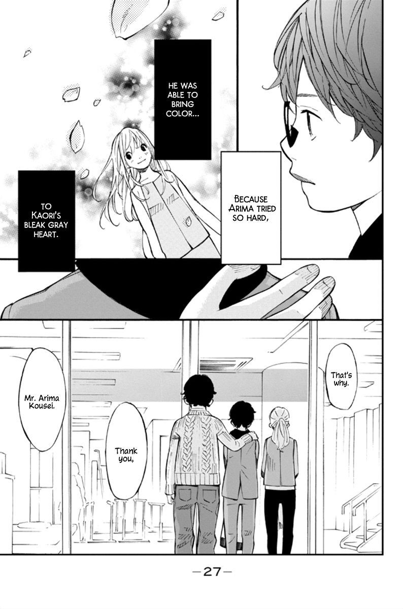 Shigatsu wa Kimi no Uso chapter 37 page 28