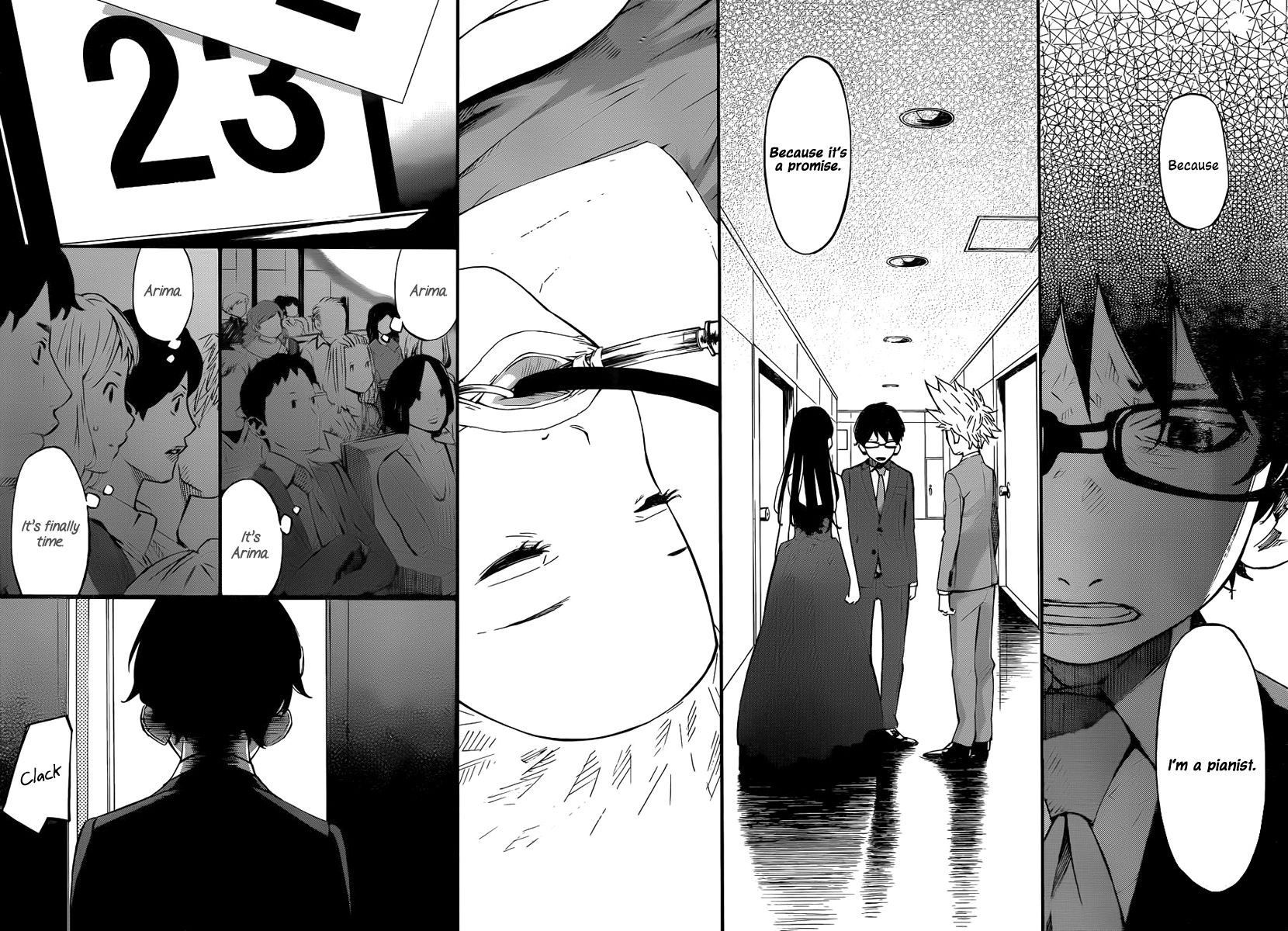 Shigatsu wa Kimi no Uso chapter 42 page 18