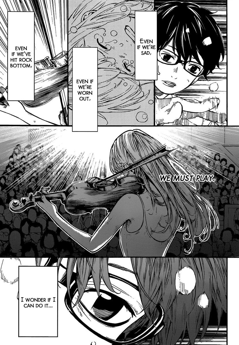 Shigatsu wa Kimi no Uso chapter 42 page 38