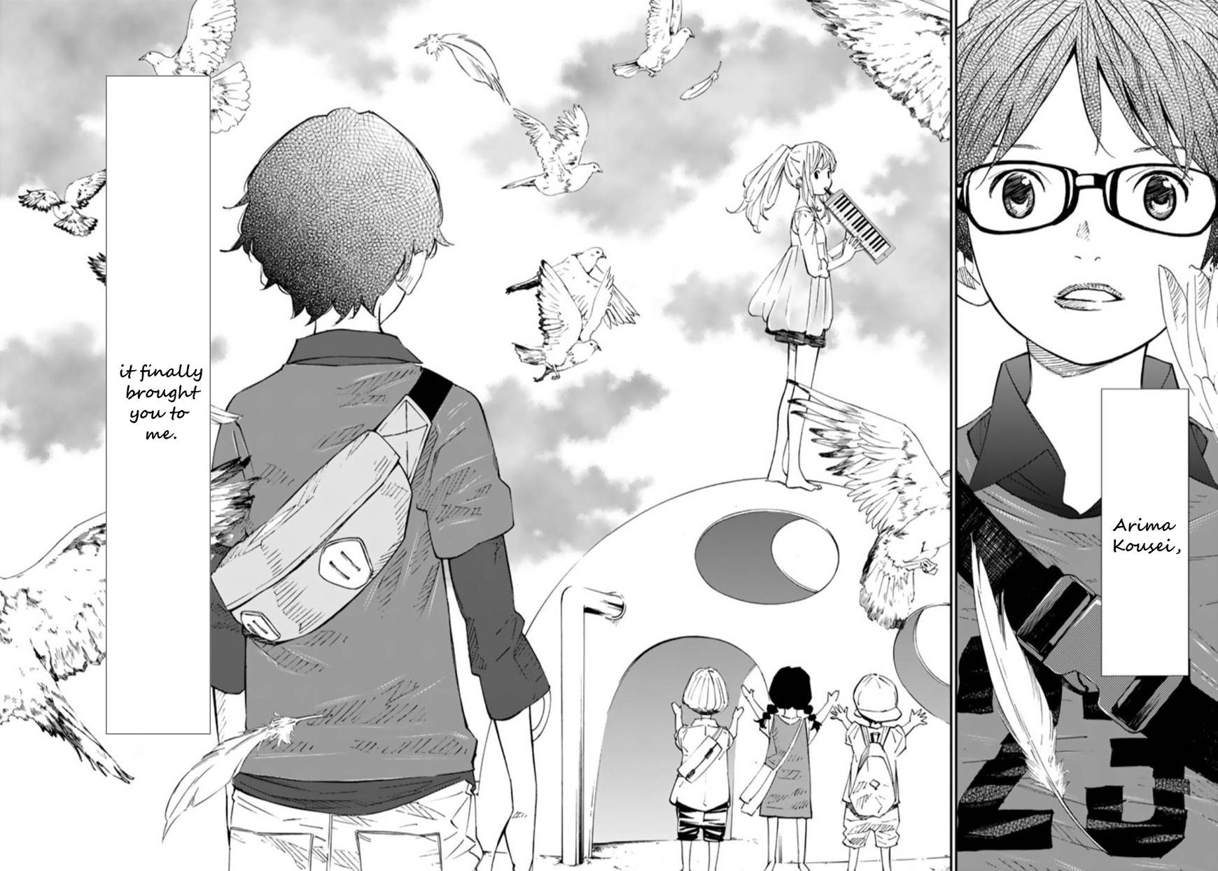 Shigatsu wa Kimi no Uso chapter 44 page 15