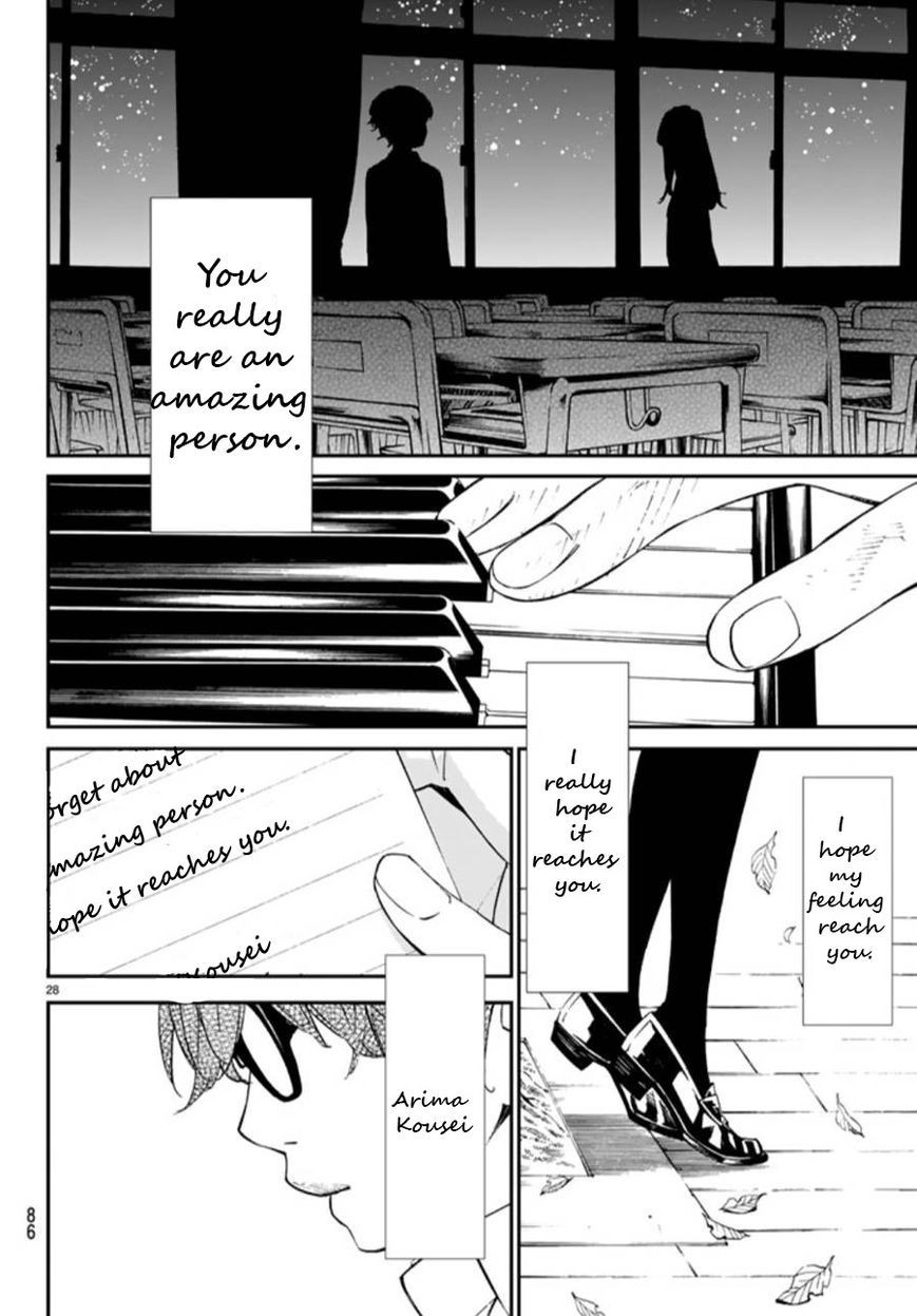 Shigatsu wa Kimi no Uso chapter 44 page 28