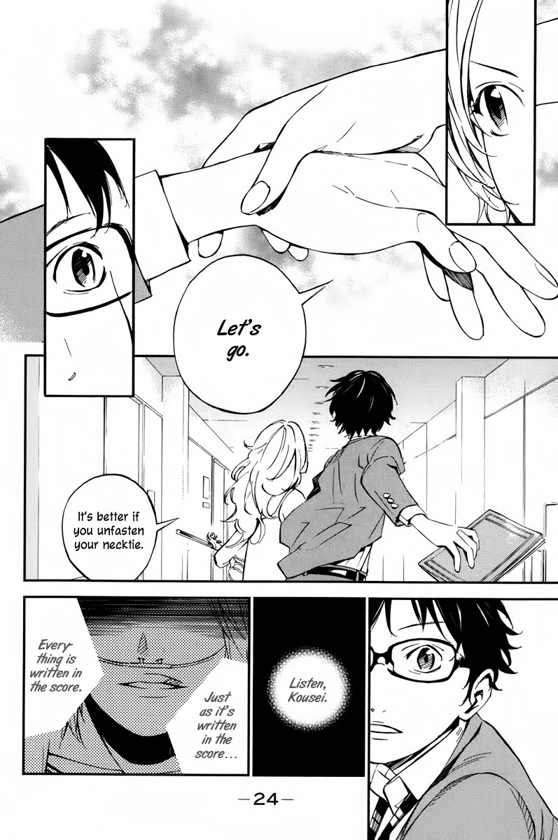 Shigatsu wa Kimi no Uso chapter 5 page 25