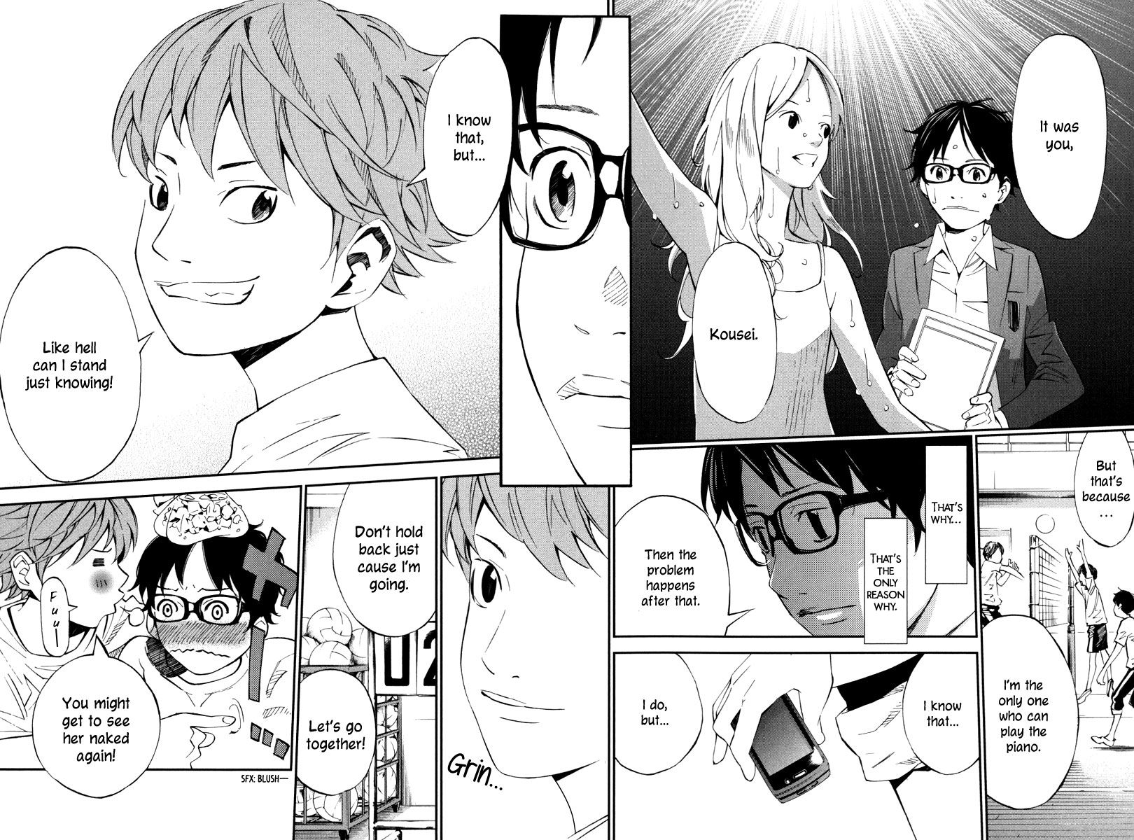 Shigatsu wa Kimi no Uso chapter 8 page 12