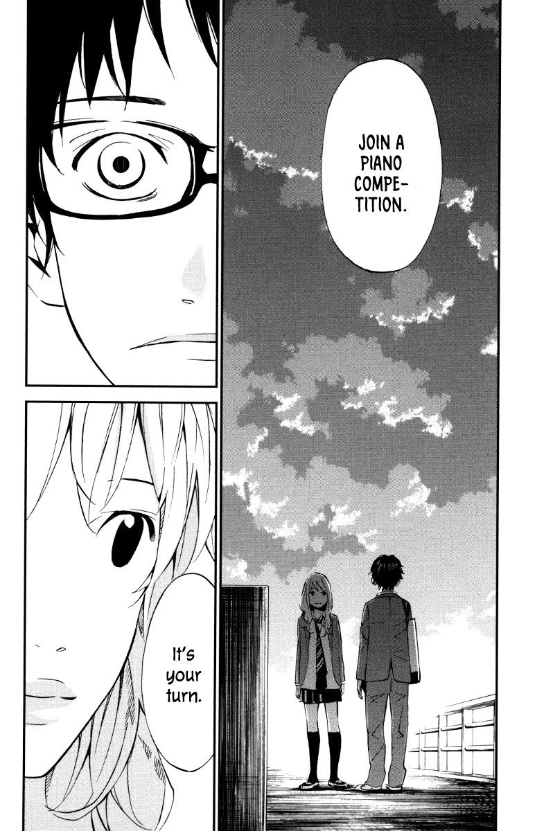 Shigatsu wa Kimi no Uso chapter 8 page 27